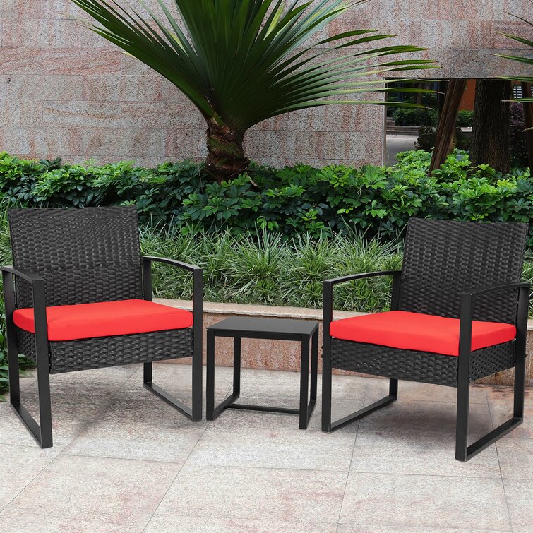 Beoll 3 piece deals rattan